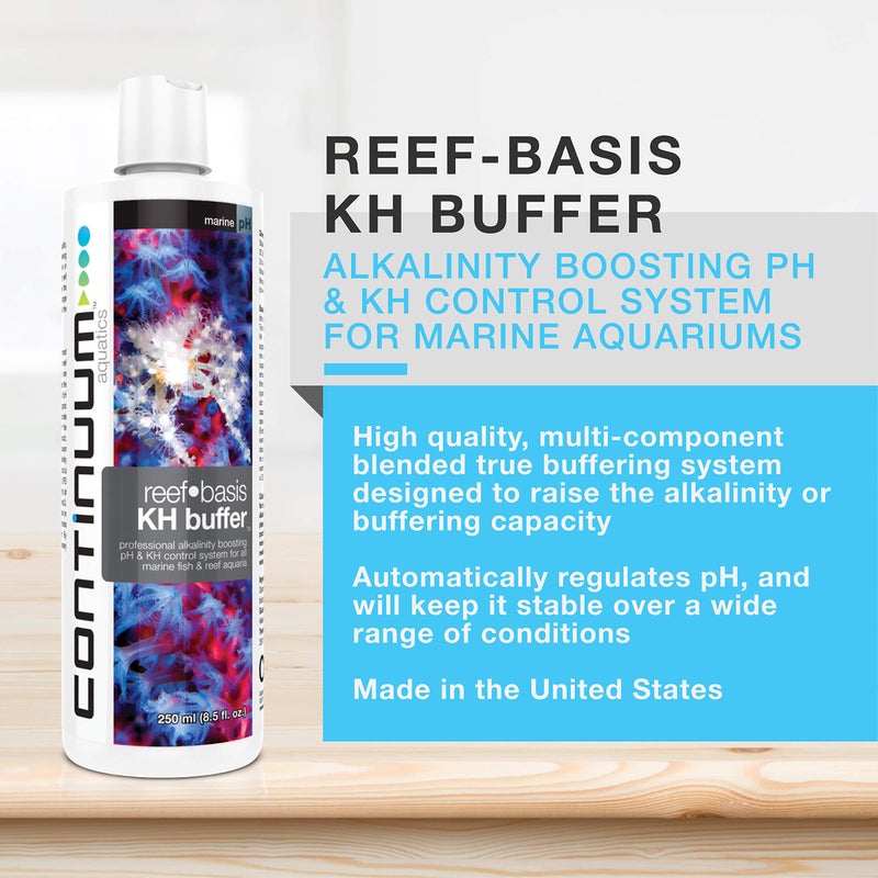 Continuum Aquatics Reef Basis KH Buffer â€“ Professional Alkalinity Boosting pH & KH Buffer Powder for Marine Saltwater Fish and Reef Aquariums 500-g - Image 2